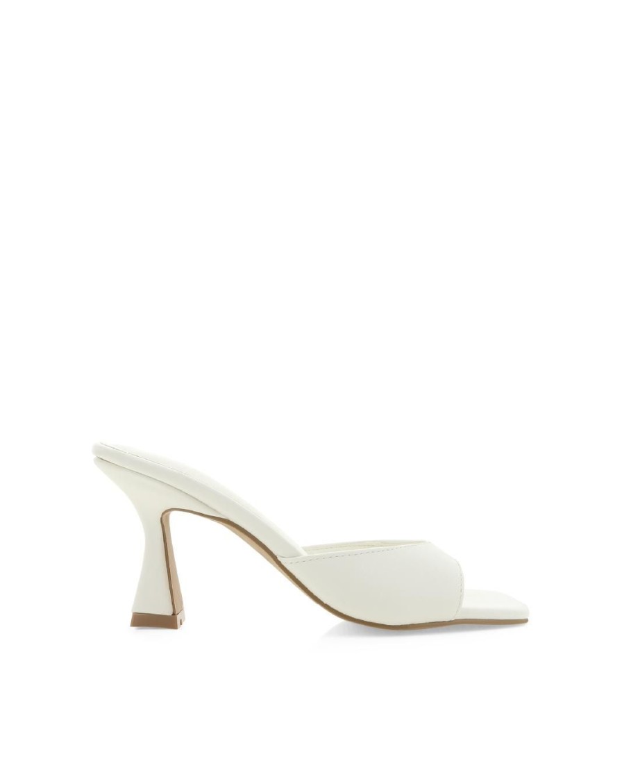 Women Billini Heels | Binita White