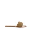 Women Billini Slides | Henrik Natural Raffia