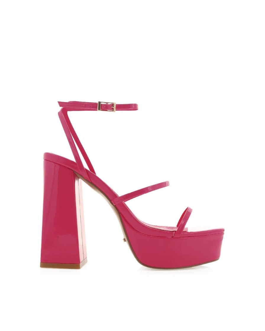 Women Billini Platforms | Vincija Wild Berry Patent