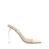 Women Billini Heels | Charly Nude Patent Clear