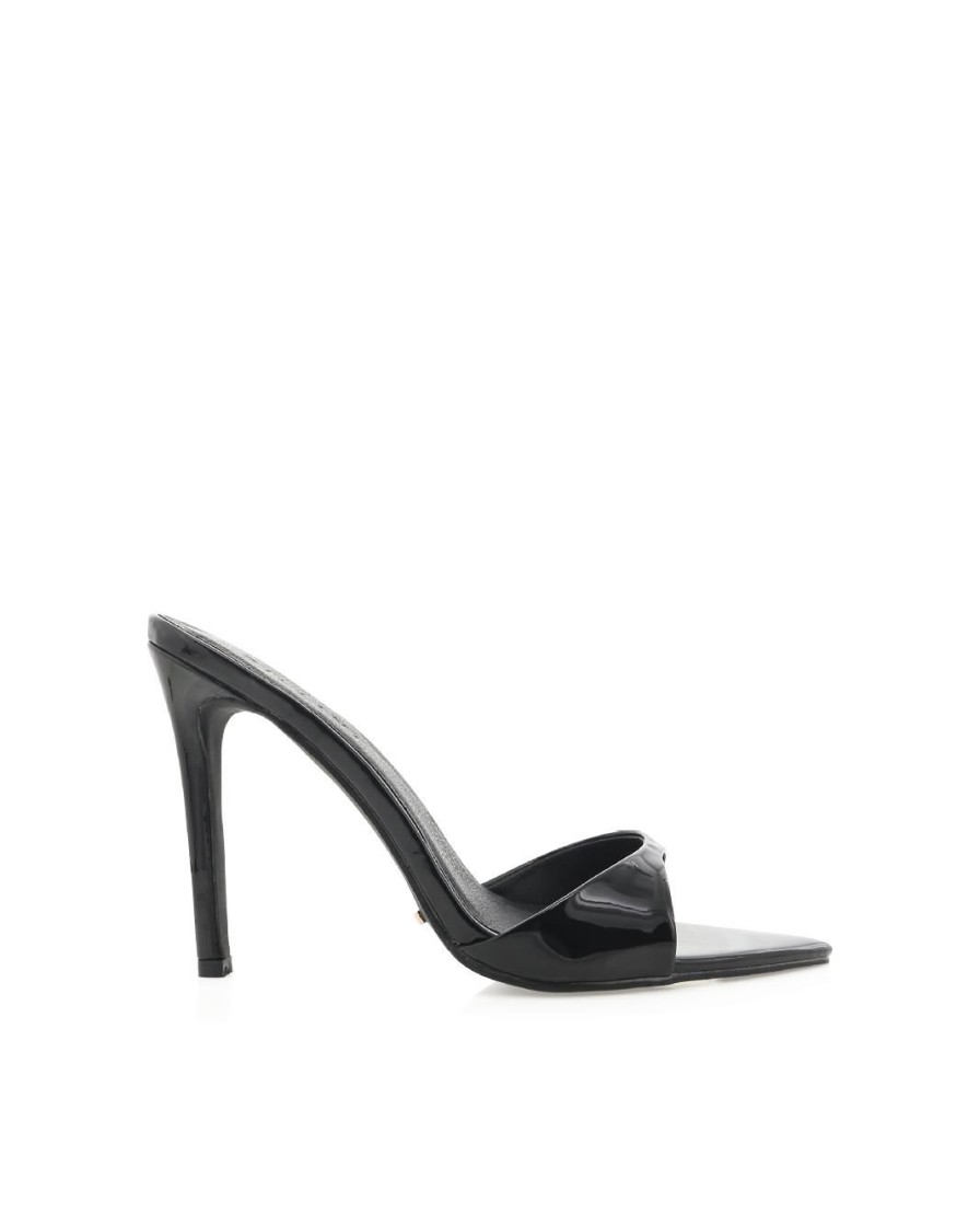 Women Billini Stilettos | Quinby Black Patent