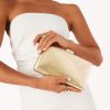 Women Billini Bags | Brooklyn Clutch Bag Gold Metallic