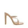 Women Billini Heels | Yanna Wide Fit Nude Patent