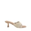 Women Billini Mules | Fidele Wheat Linen