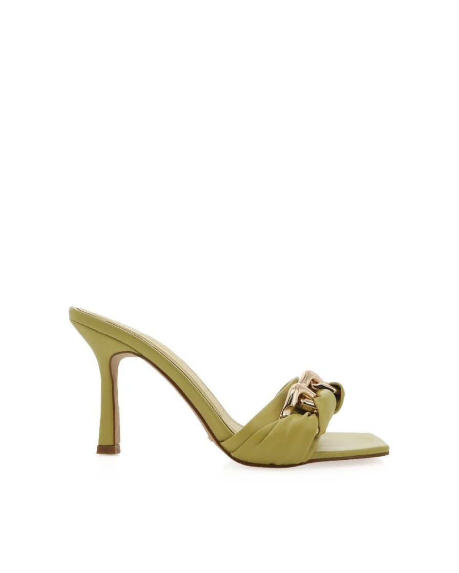 Women Billini Heels | Sarai Chartreuse