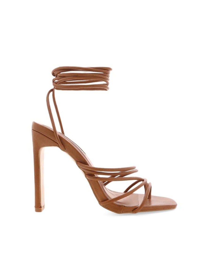 Women Billini Block Heels | Iggy Sugar Brown