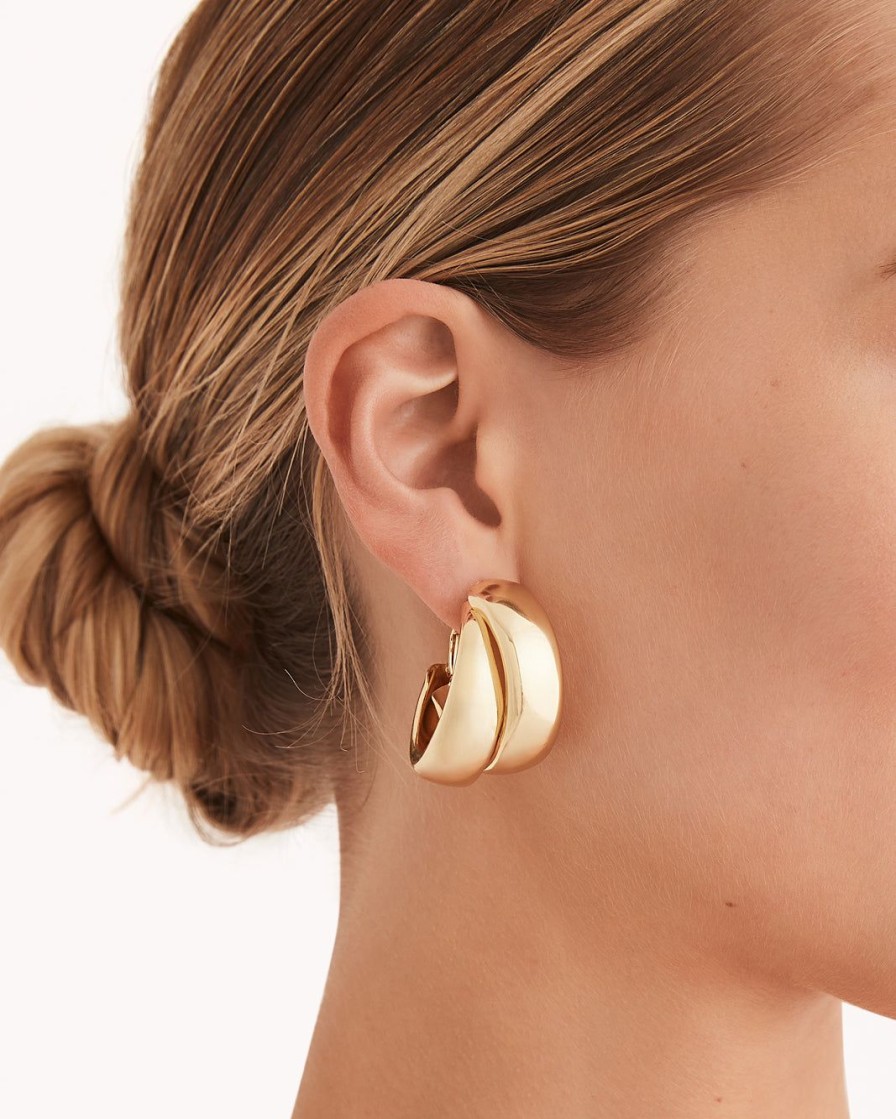 Women Billini Jewelry | Fey Earring Gold