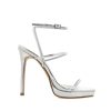 Women Billini Stilettos | Ekari Silver Metallic