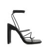 Women Billini Block Heels | Torance Wide Fit Black