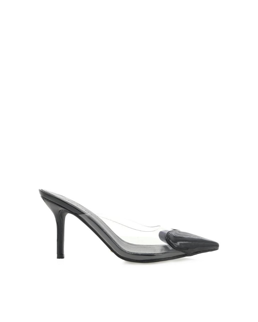 Women Billini Pumps | Karess Black Patent Clear