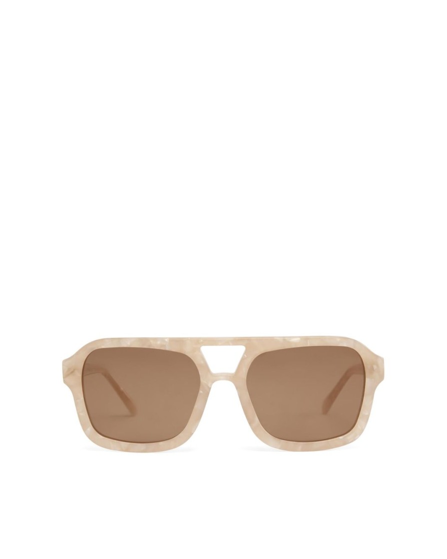 Women Billini Sunglasses | The Lais Pearl Tort Caramel