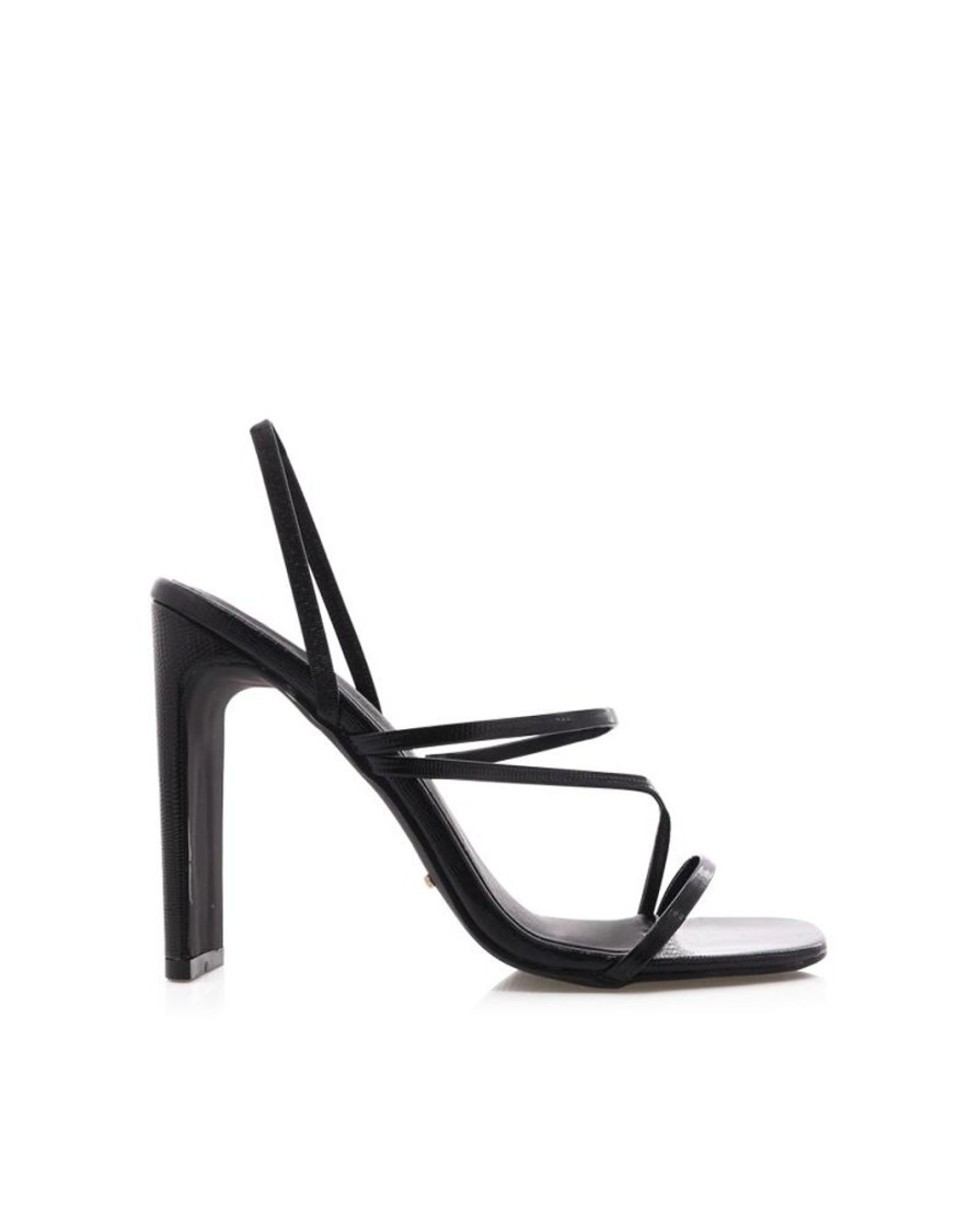 Women Billini Heels | Diaz Black Scale