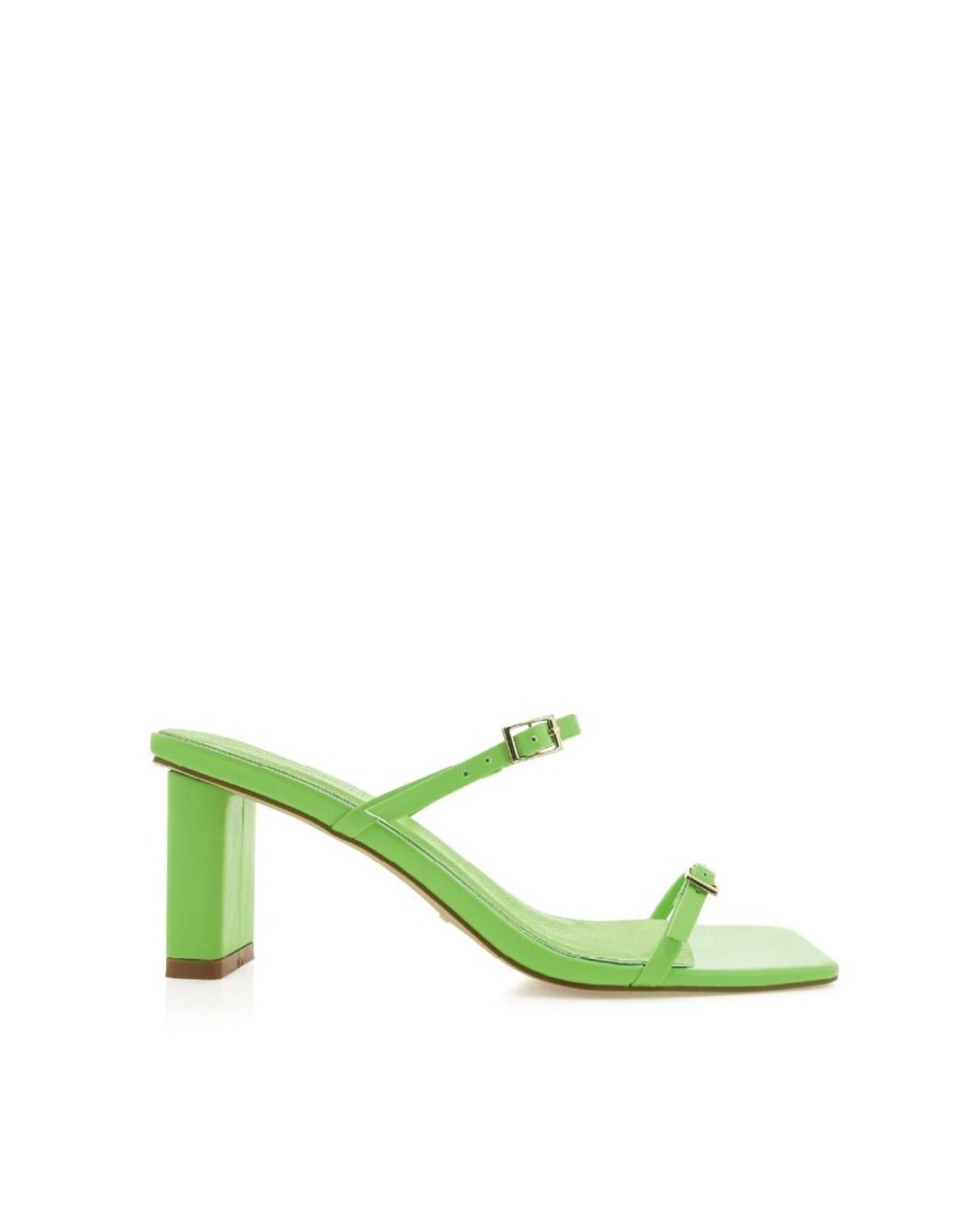 Women Billini Mules | Arina Lime