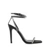 Women Billini Heels | Giles Black Satin Diamante