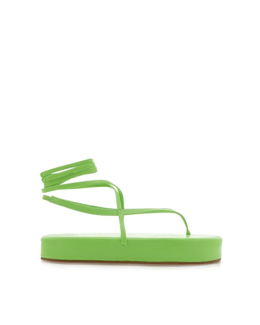 Women Billini Flats | Hanni Lime