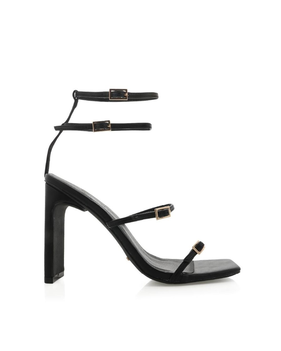 Women Billini Block Heels | 1 Black