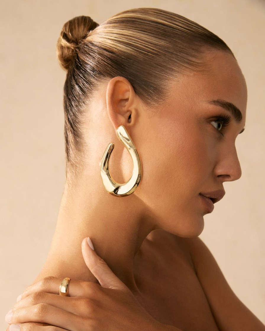 Women Billini Jewelry | Fia Earring Gold