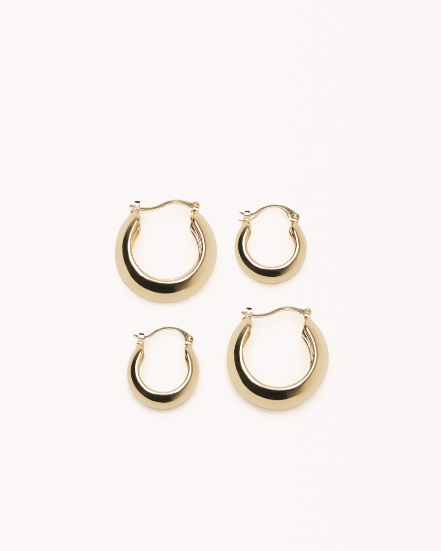 Women Billini Jewelry | Fundi Earring 2 Pack Gold