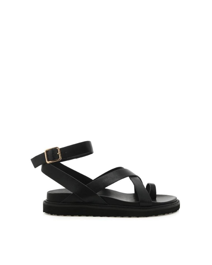 Women Billini Sandals | Zinnia Wide Fit Black