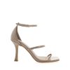 Women Billini Stilettos | Rosalia Taupe Crinkle Patent