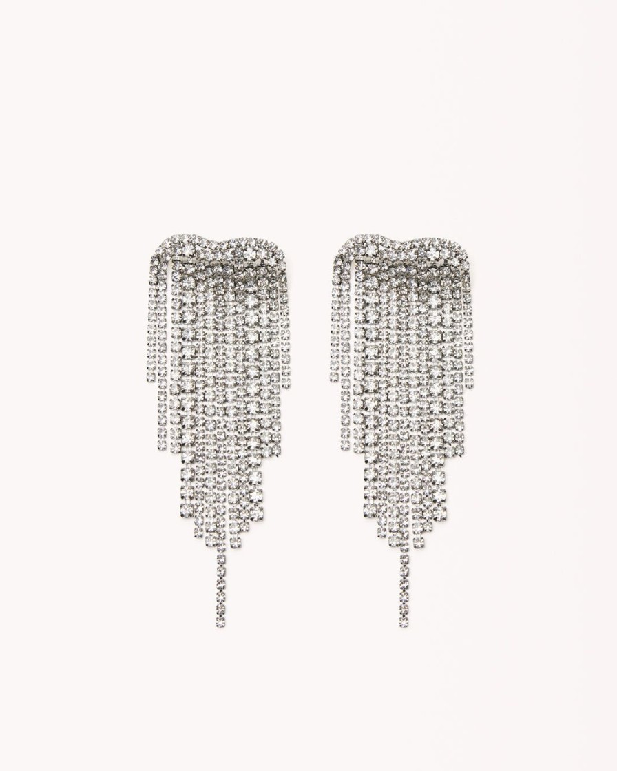 Women Billini Jewelry | Pio Earring Silver Diamante