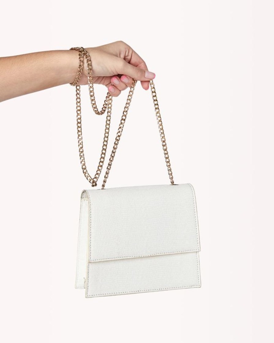 Women Billini Bags | Daisy Shoulder Bag White Scale