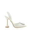 Women Billini Heels | Kensley White Satin