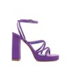 Women Billini Heels | Tavolo Grape Satin