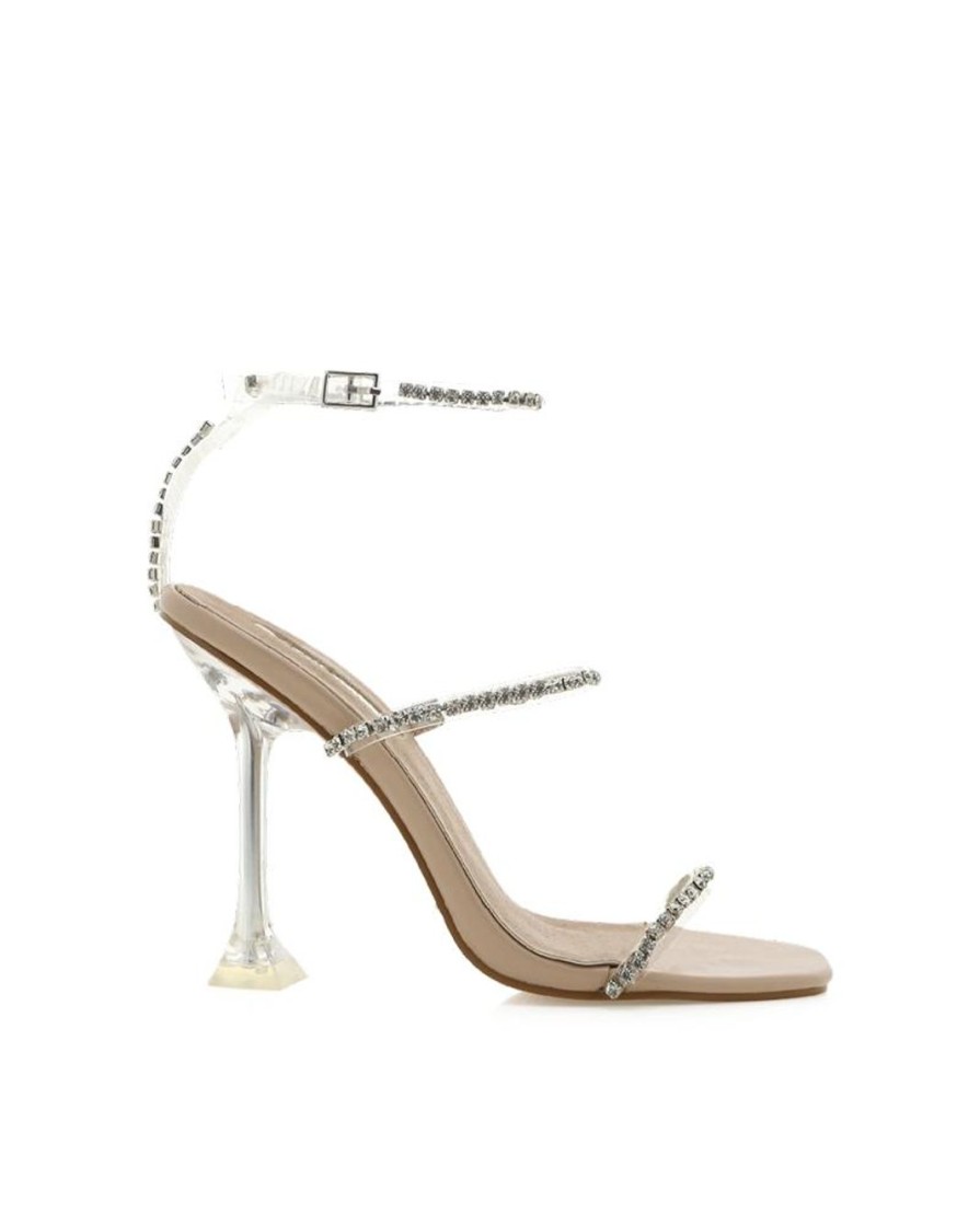 Women Billini Heels | Finara Nude Diamante