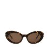 Women Billini Sunglasses | The Rocha Amber Tort Auburn