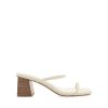 Women Billini Block Heels | Waylen Bone Natural