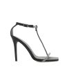 Women Billini Stilettos | Geno Black Satin