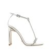 Women Billini Heels | Teresa Silver Metallic Diamante