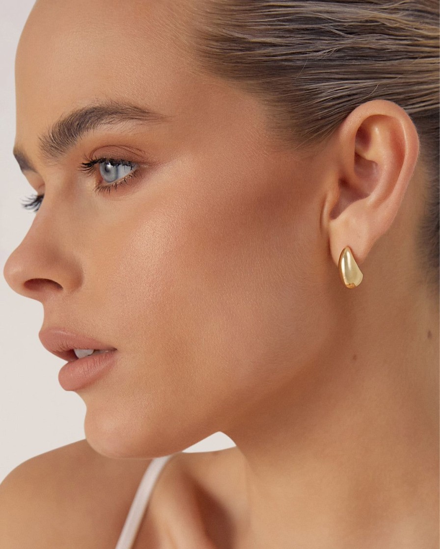 Women Billini Jewelry | Giselle Earring Gold Plated 18K