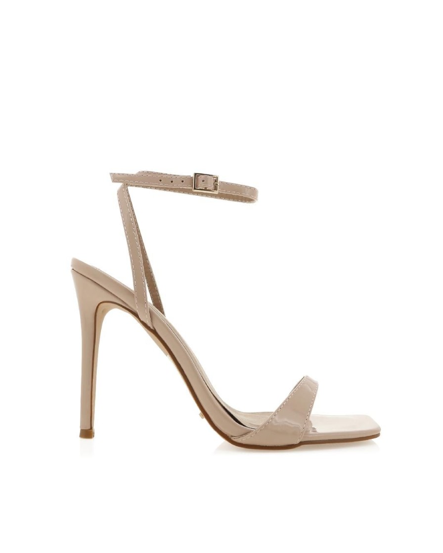 Women Billini Stilettos | Glam Nude Patent