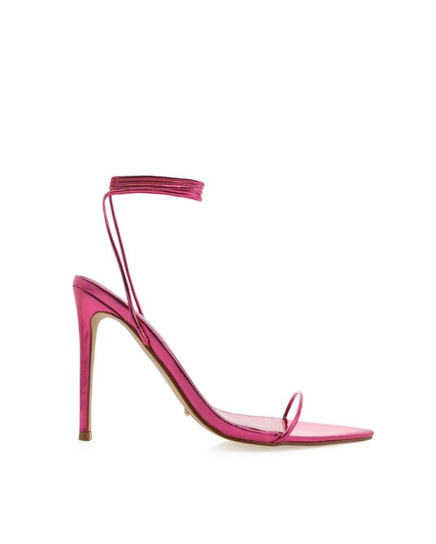 Women Billini Stilettos | Romy Pink Metallic