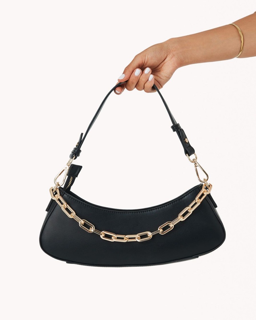 Women Billini Bags | Maple Shoulder Bag Black