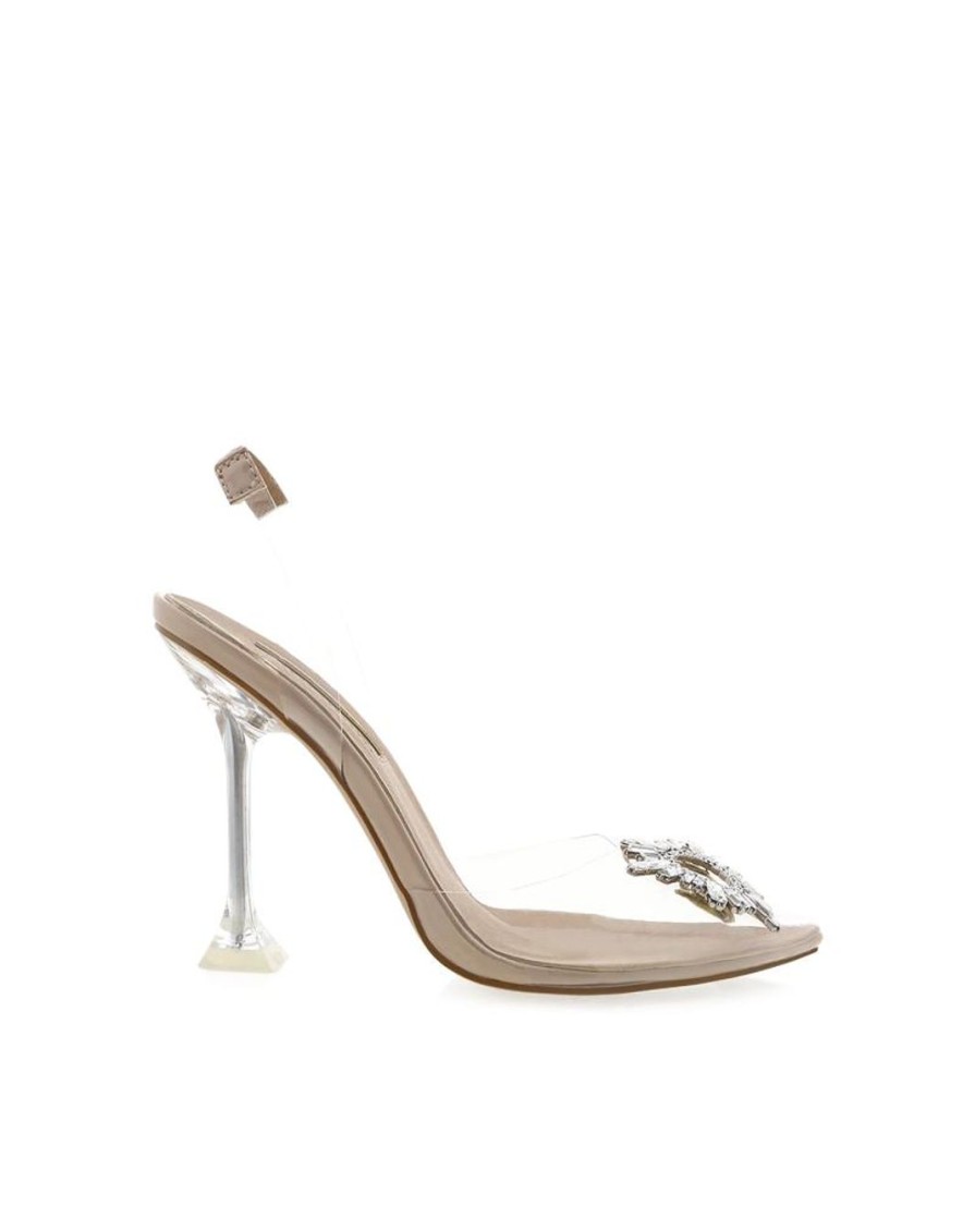 Women Billini Heels | Francesca Nude Patent