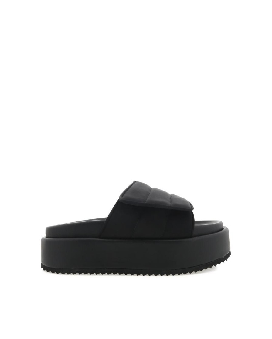 Women Billini Flats | Galaxy Black Neoprene