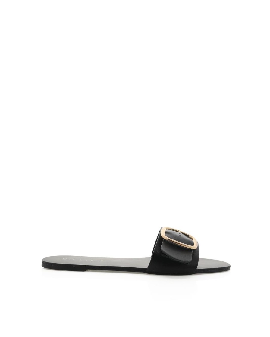 Women Billini Slides | Gusta Black