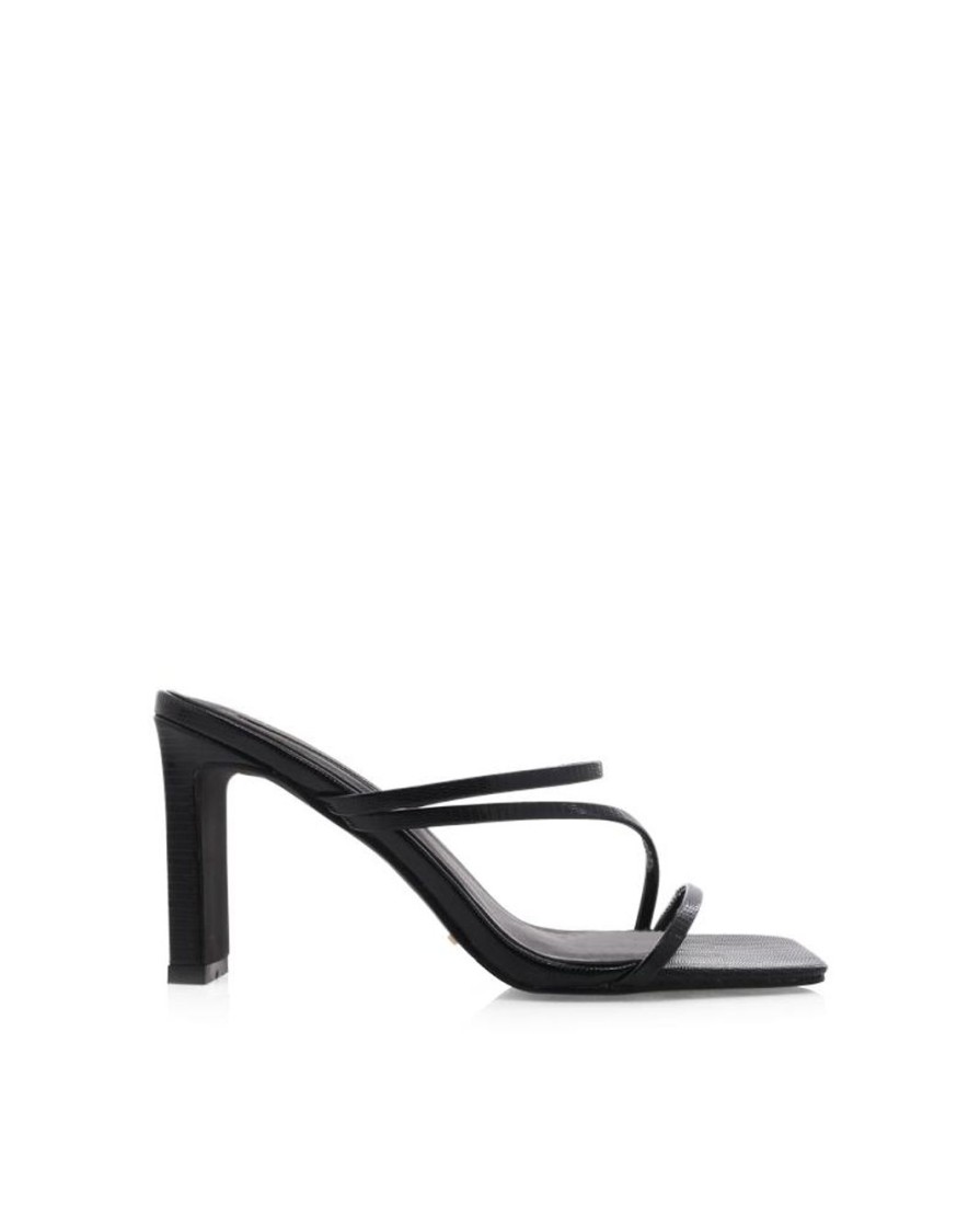 Women Billini Block Heels | Oretta Black Scale