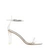 Women Billini Heels | Oralee Silver Metallic Clear