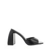 Women Billini Heels | Jaylen Black Crinkle Patent