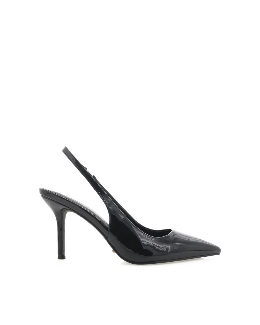 Women Billini Pumps | Kacia Black Patent