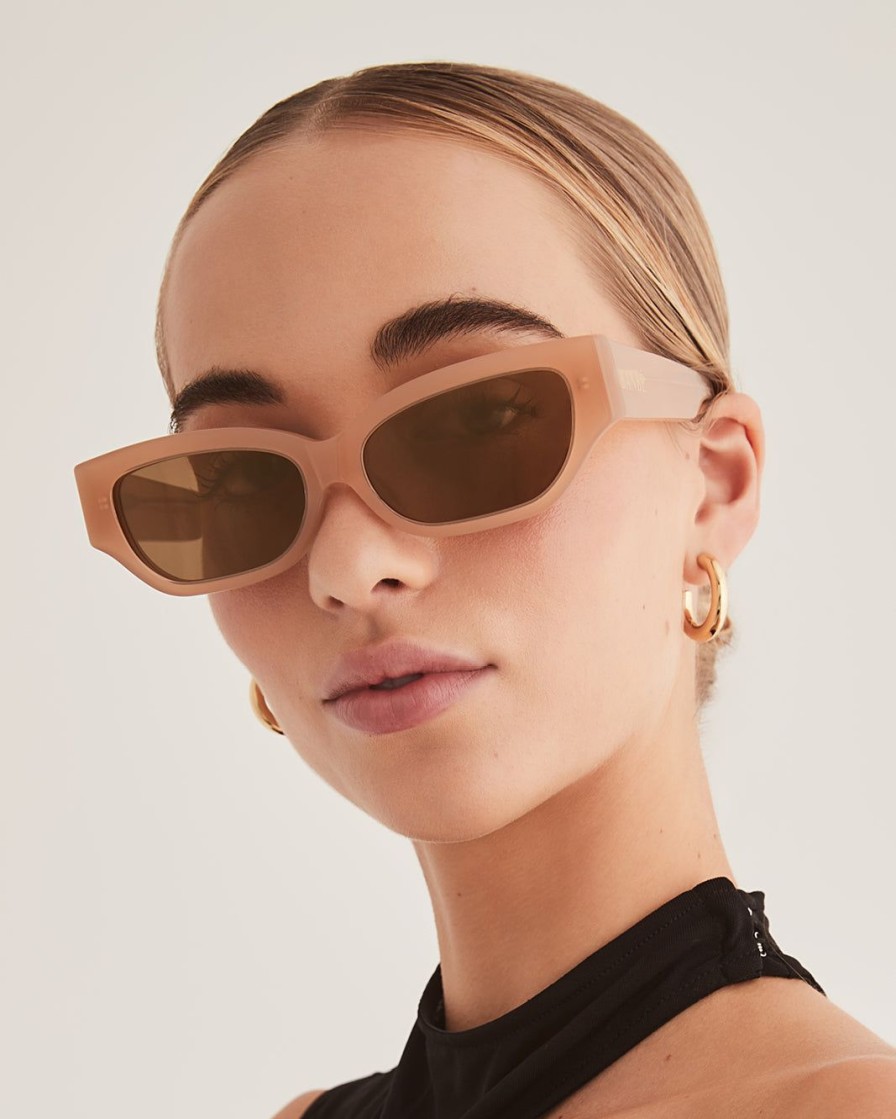 Women Billini Sunglasses | The Georgia Butterscotch Caramel Chrome