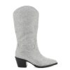 Women Billini Cowboy Boots | Dua Silver Rhinestone