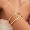 Women Billini Jewelry | Porter Braclet 2 Pack Gold Plated 18K