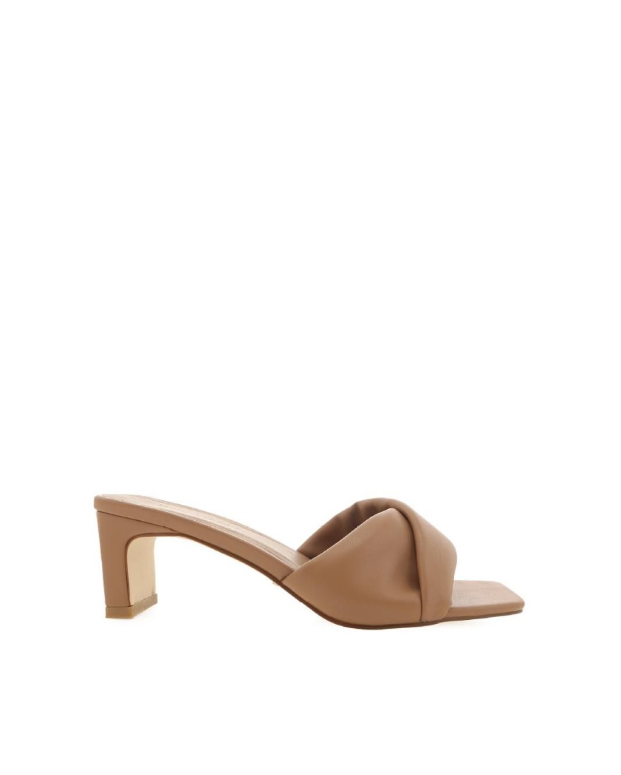 Women Billini Block Heels | Taya Coffee