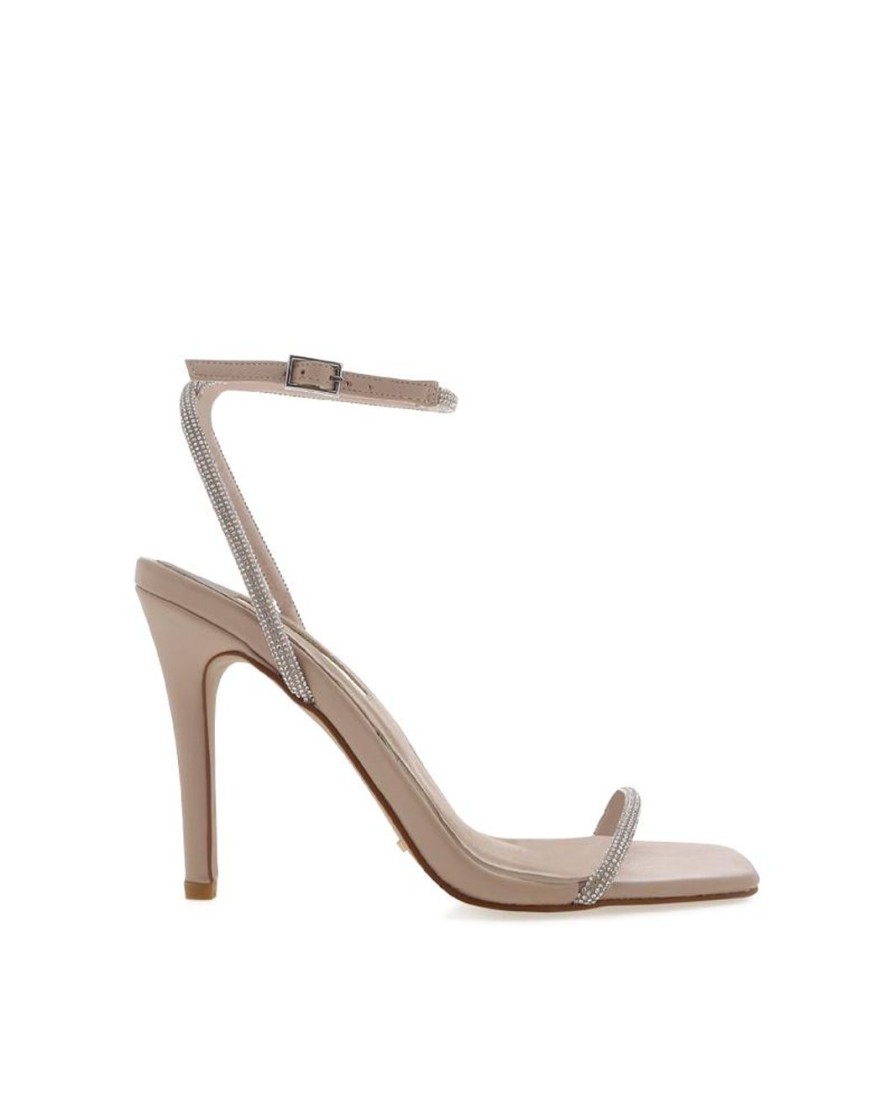 Women Billini Heels | Starlette Diamante Nude