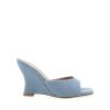 Women Billini Wedges | Hayley Blue Denim